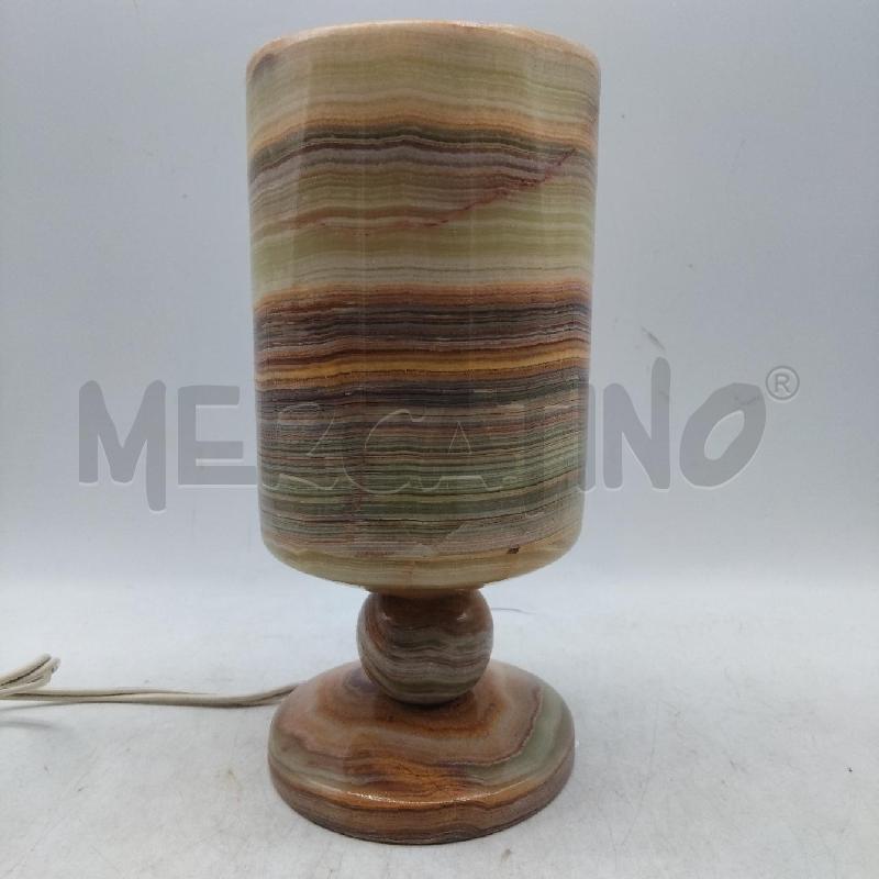 LAMPADA CILINDRICA IN ONICE | Mercatino dell'Usato Domodossola 1