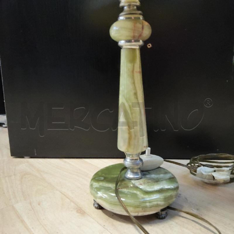LAMPADA DA TAVOLO STELO E BASE IN ALABASTRO | Mercatino dell'Usato Domodossola 3