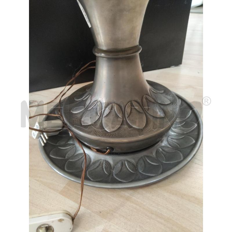 LAMPADA PELTRO CAPPELLO BEIGE  | Mercatino dell'Usato Domodossola 2