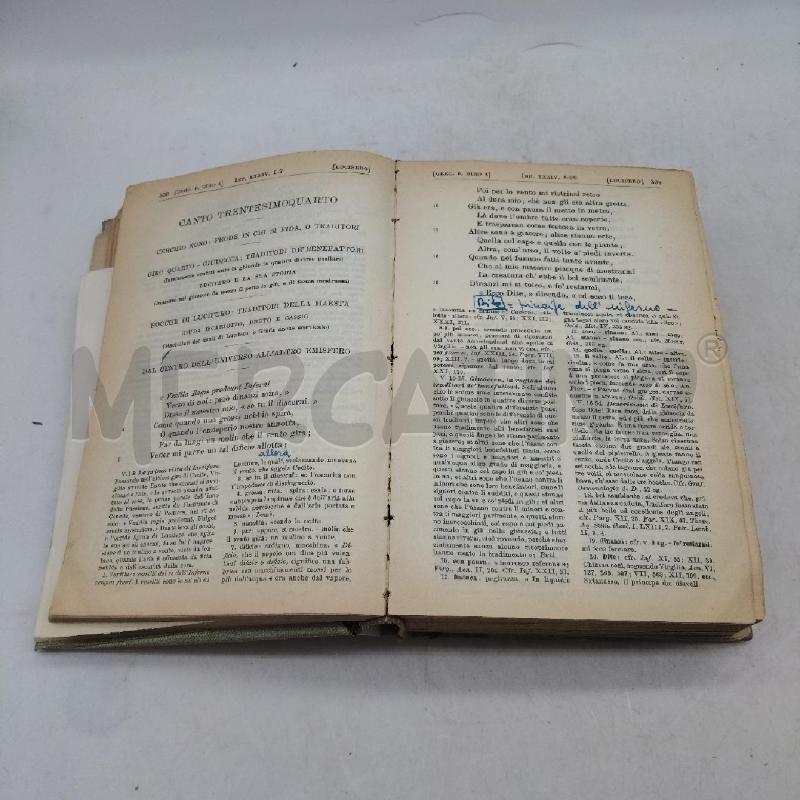 LA DIVINA COMMEDIA ED. 1917 HOELPI | Mercatino dell'Usato Domodossola 3