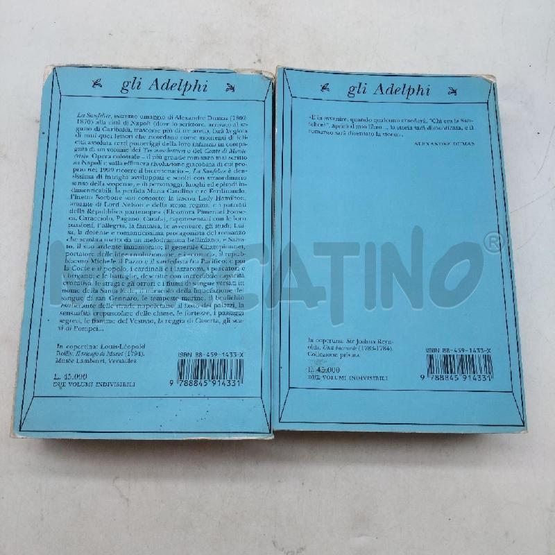LA SANFELICE 2 VOL. DUMAS | Mercatino dell'Usato Domodossola 2