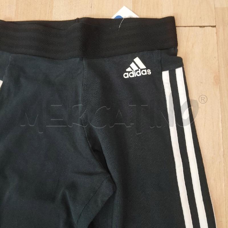 LEGGINGS DONNA ADIDAS NERO  | Mercatino dell'Usato Domodossola 2