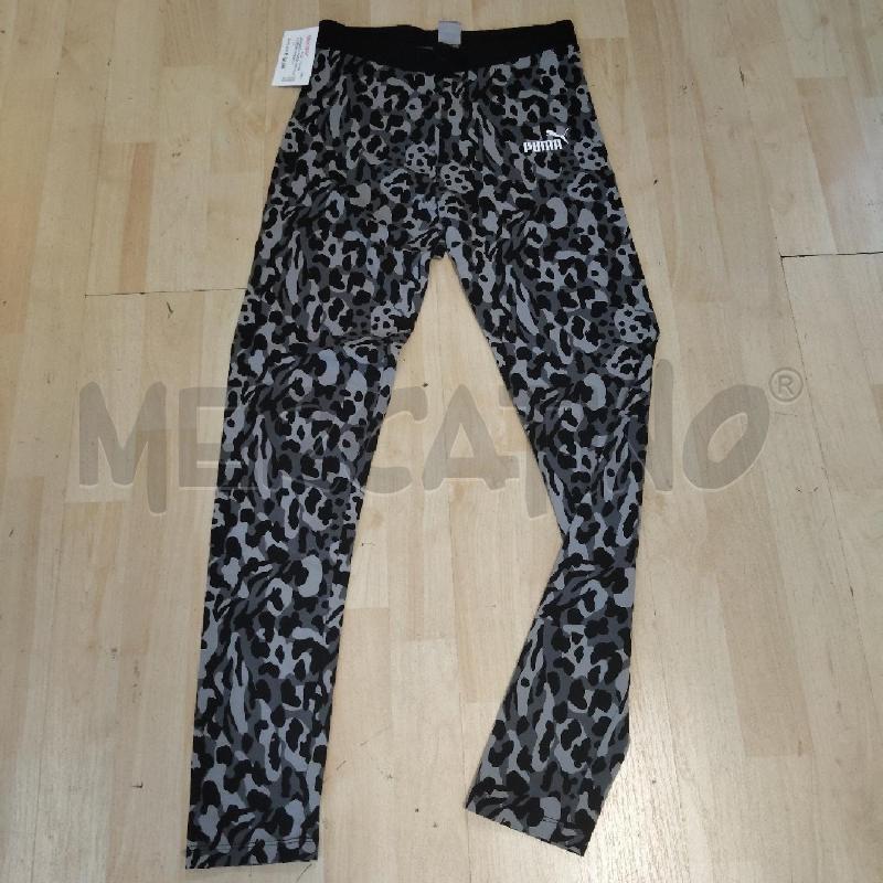 LEGGINGS DONNA MACULATO PUMA GRIGIO NERO  | Mercatino dell'Usato Domodossola 1