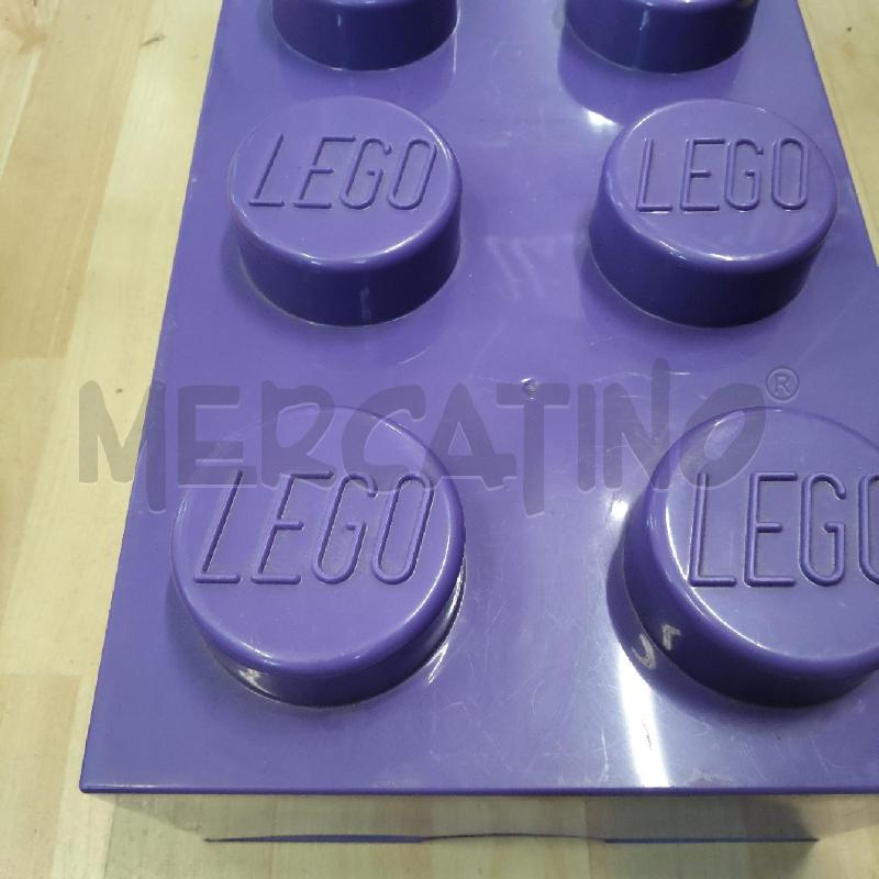LEGO CONTENITORE GRANDE VIOLA  | Mercatino dell'Usato Domodossola 3