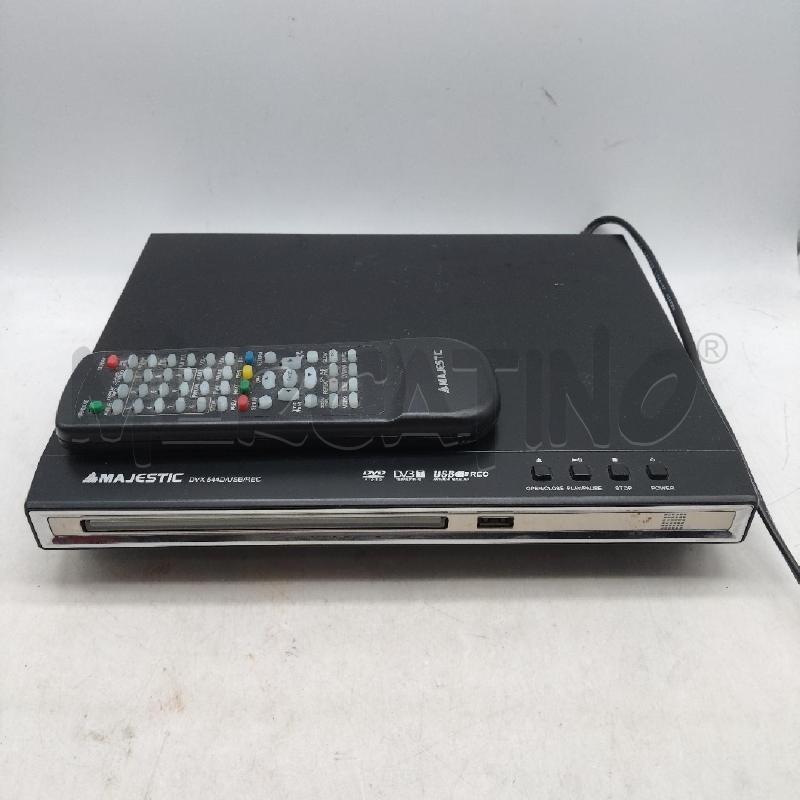 LETTORE DVD MAJESTIC CON TELECOMANDO  | Mercatino dell'Usato Domodossola 1