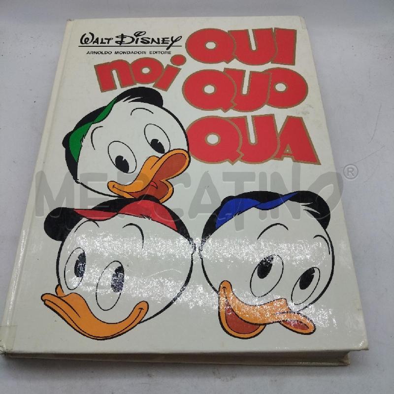 LIBRO FUMETTO NOI QUI QUO QUA MONDADORI 1978 | Mercatino dell'Usato Domodossola 1