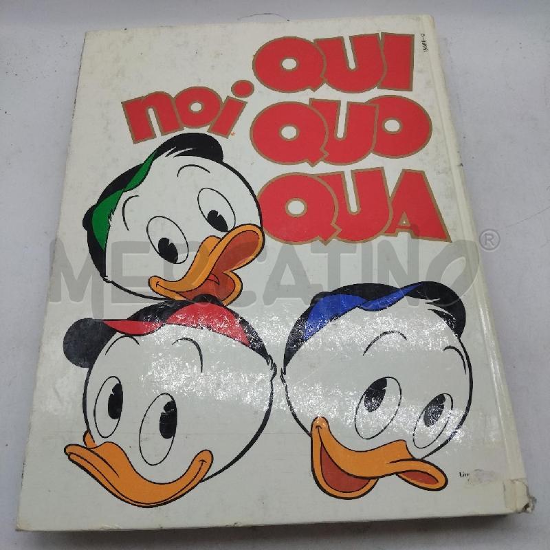 LIBRO FUMETTO NOI QUI QUO QUA MONDADORI 1978 | Mercatino dell'Usato Domodossola 2