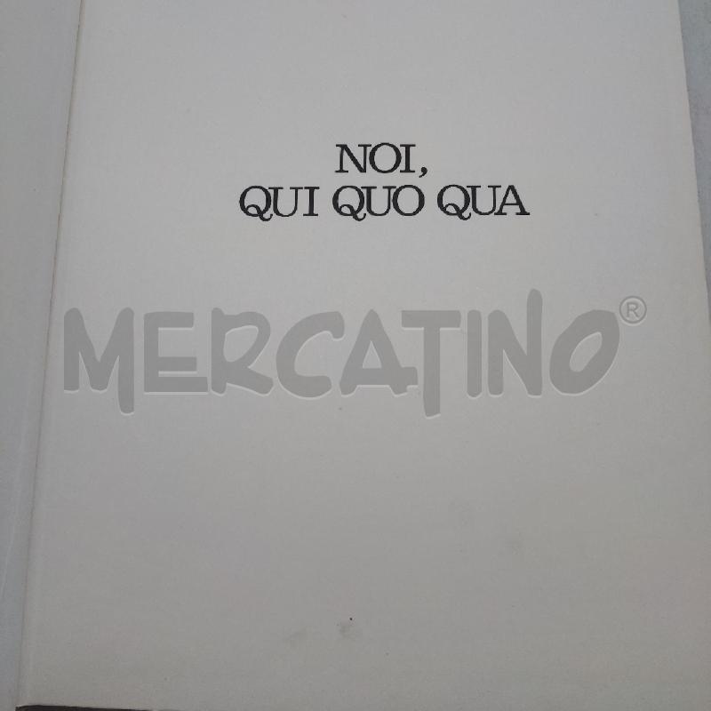 LIBRO FUMETTO NOI QUI QUO QUA MONDADORI 1978 | Mercatino dell'Usato Domodossola 3