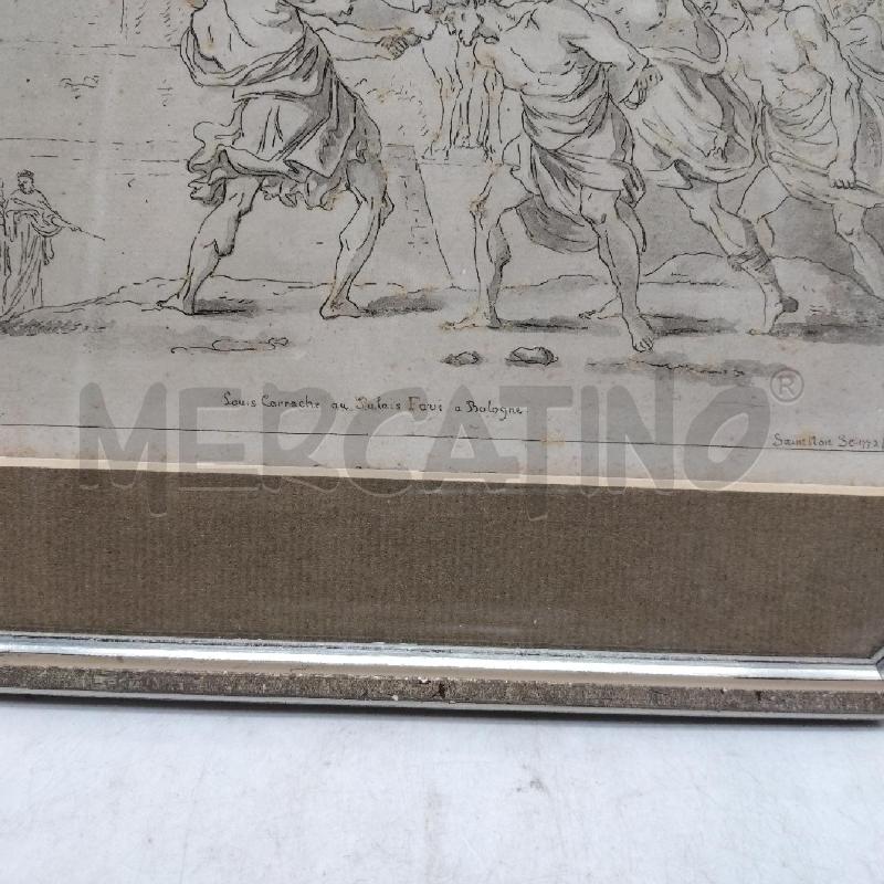 LITOGRAFIA ACQUARELLATA LOUIS CARRACHE AU PALAIS FAVI  | Mercatino dell'Usato Domodossola 3