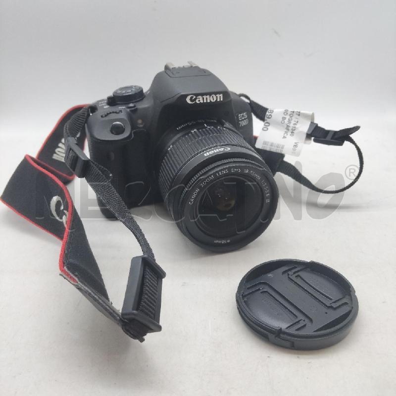 MACCHINA FOTOGRAFICA CANON EOS700D BORSA | Mercatino dell'Usato Domodossola 2