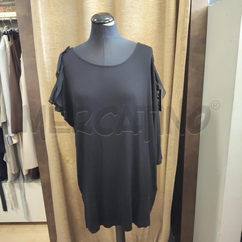 MAGLIA DONNA ABITO NERO FIORELLA RUBINO  | Mercatino dell'Usato Domodossola 1