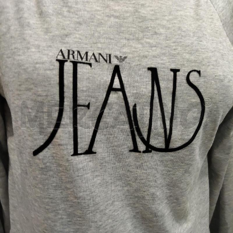 MAGLIA DONNA ARMANI GRIGIA SCRITTE NERE LARGA  | Mercatino dell'Usato Domodossola 3