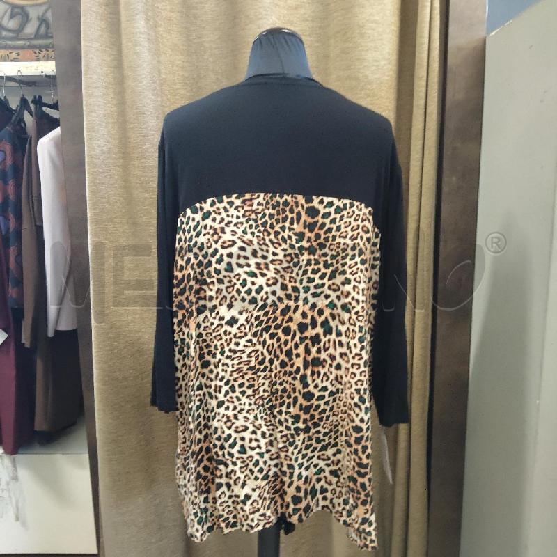 MAGLIA DONNA FIORELLA RUBINO MACULATA NERA | Mercatino dell'Usato Domodossola 2