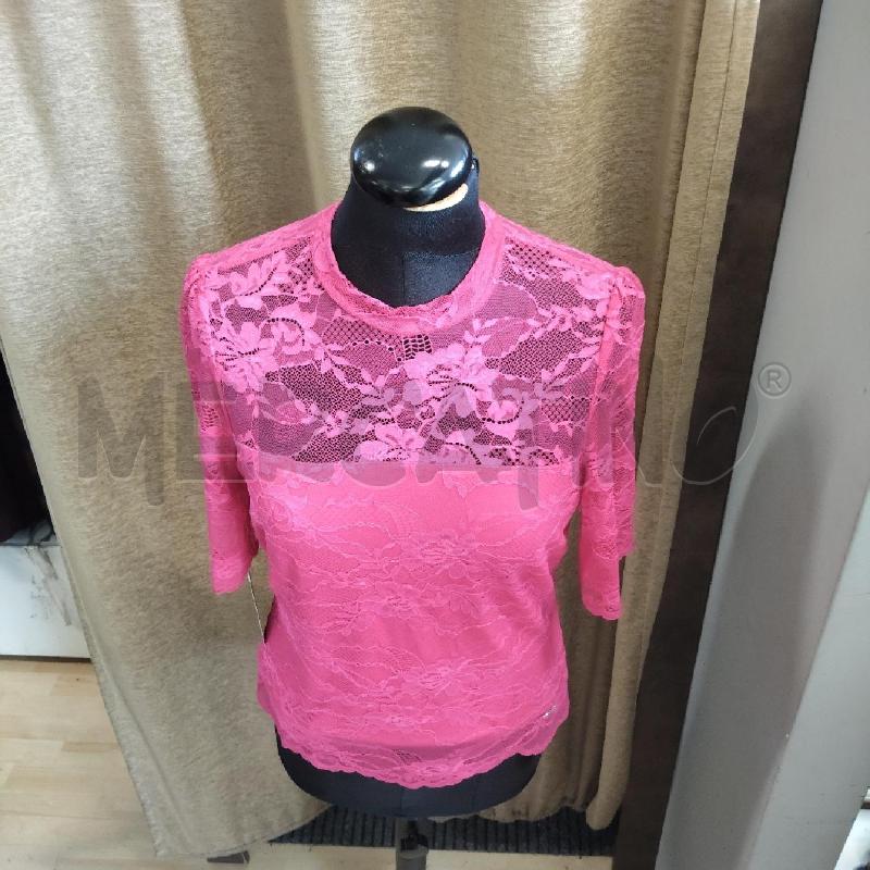 MAGLIA DONNA GUESS FUCSIA PIZZO  | Mercatino dell'Usato Domodossola 2