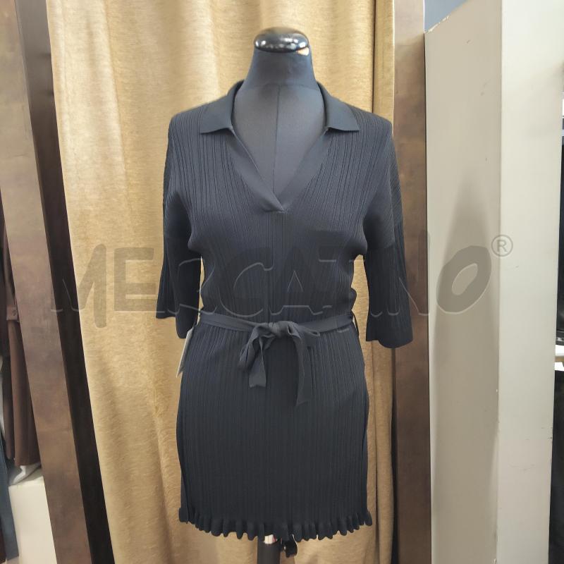 MAGLIA DONNA HERNO NERA COSTINE  | Mercatino dell'Usato Domodossola 1