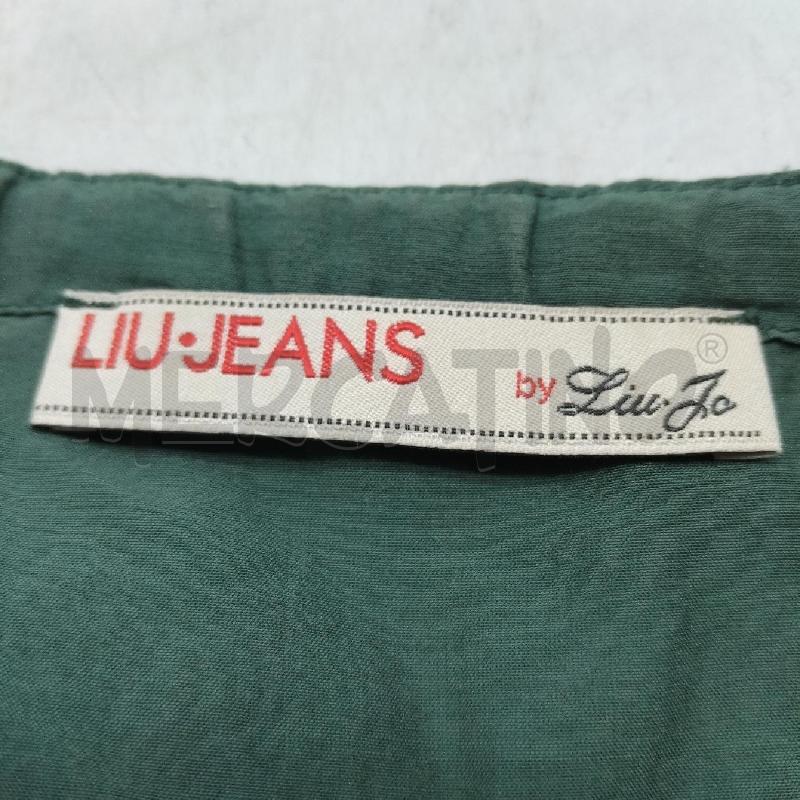 MAGLIA DONNA LIU JO VERDE LACCIO BRILLANTINO  | Mercatino dell'Usato Domodossola 3