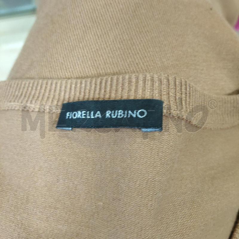 MAGLIA DONNA MARRONE FIORELLA RUBINO | Mercatino dell'Usato Domodossola 3