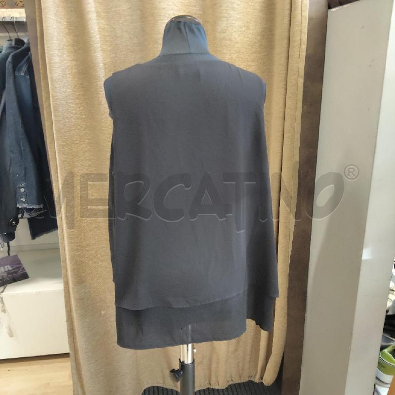 MAGLIA DONNA NERA SMANICATA FIORELLA RUBINO  | Mercatino dell'Usato Domodossola 3