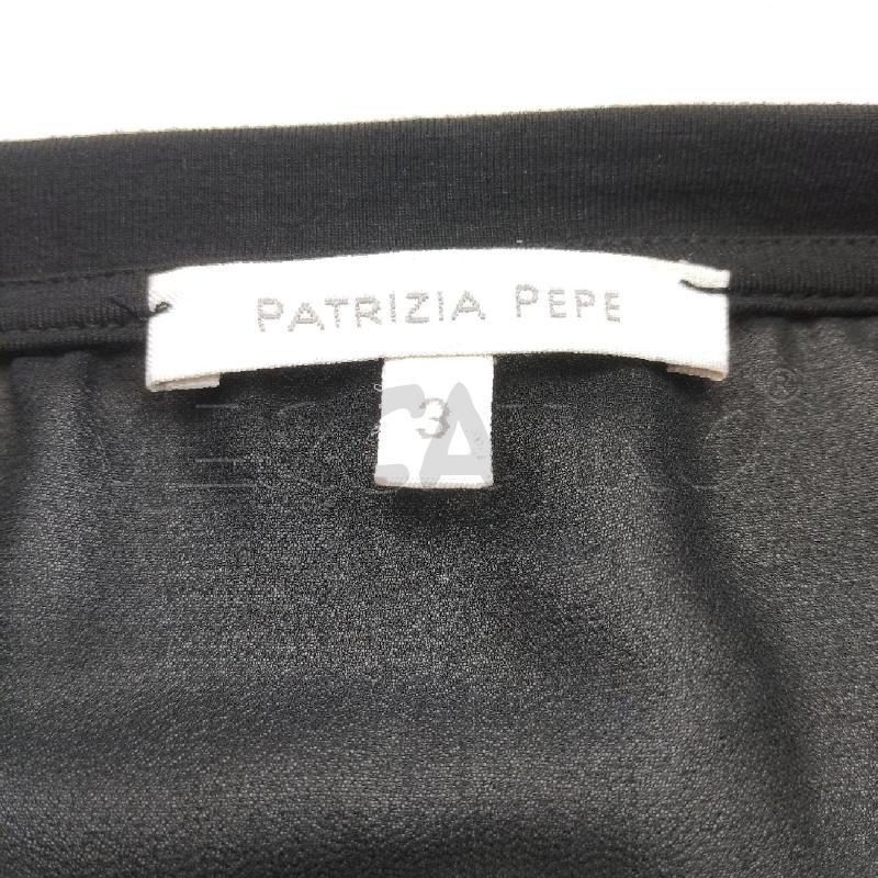 MAGLIA DONNA PATRIZIA PEPE NERA 3TRASPARENTE DIETRO | Mercatino dell'Usato Domodossola 4