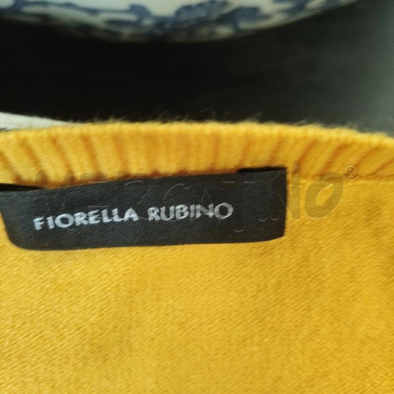 MAGLIA DONNA SENAPE FIORELLA RUBINO | Mercatino dell'Usato Domodossola 4