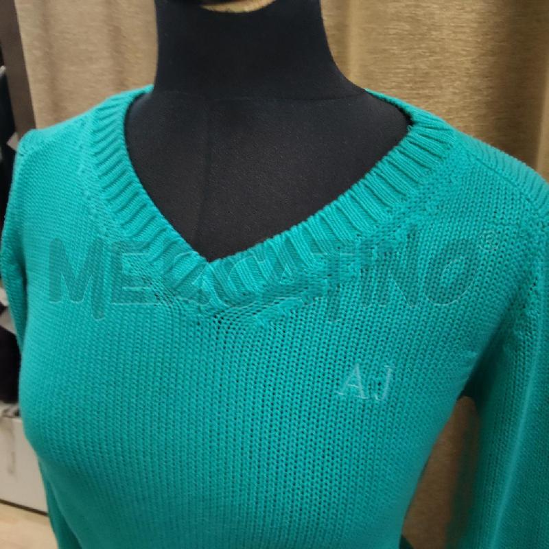 MAGLIA DONNA VERDE ARMANI JEANS  | Mercatino dell'Usato Domodossola 2