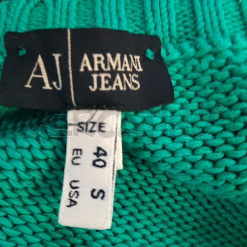 MAGLIA DONNA VERDE ARMANI JEANS  | Mercatino dell'Usato Domodossola 4