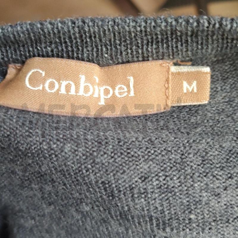 MAGLIA UOMO GRIGIA CONBIPEL | Mercatino dell'Usato Domodossola 3
