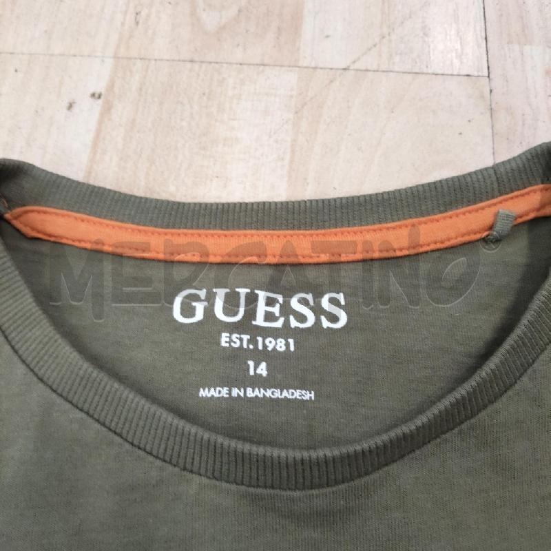 MAGLIETTA BAMBINO VERDE GUESS | Mercatino dell'Usato Domodossola 3
