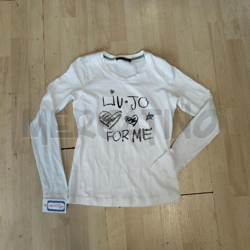 MAGLIETTA DONNA LIU JO FOR ME  BIANCHE  | Mercatino dell'Usato Domodossola 1