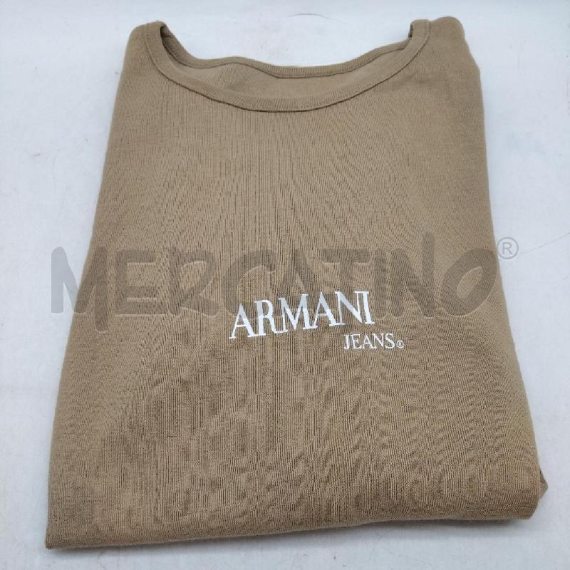 MAGLIETTA DONNA M.L. MARRONE ARMANI JEANS | Mercatino dell'Usato Domodossola 1