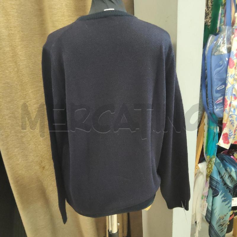 MAGLIONE UOMO BUGATTI BLU VIOLA  | Mercatino dell'Usato Domodossola 2
