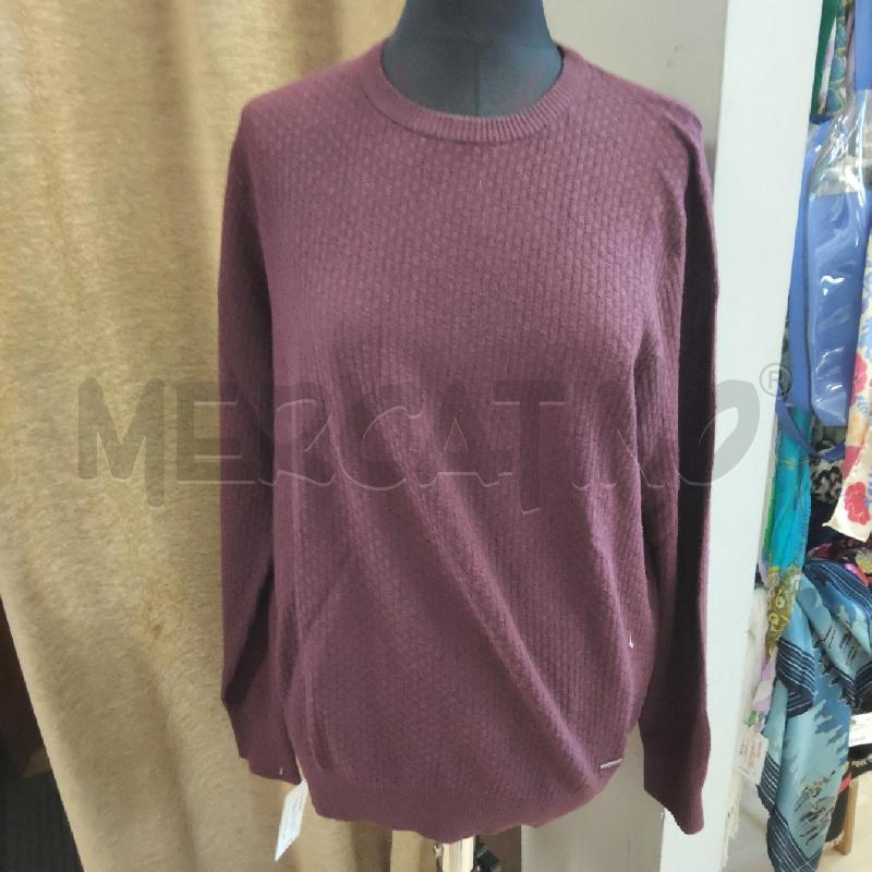 MAGLIONE UOMO BUGATTI BORDEAUX  | Mercatino dell'Usato Domodossola 1