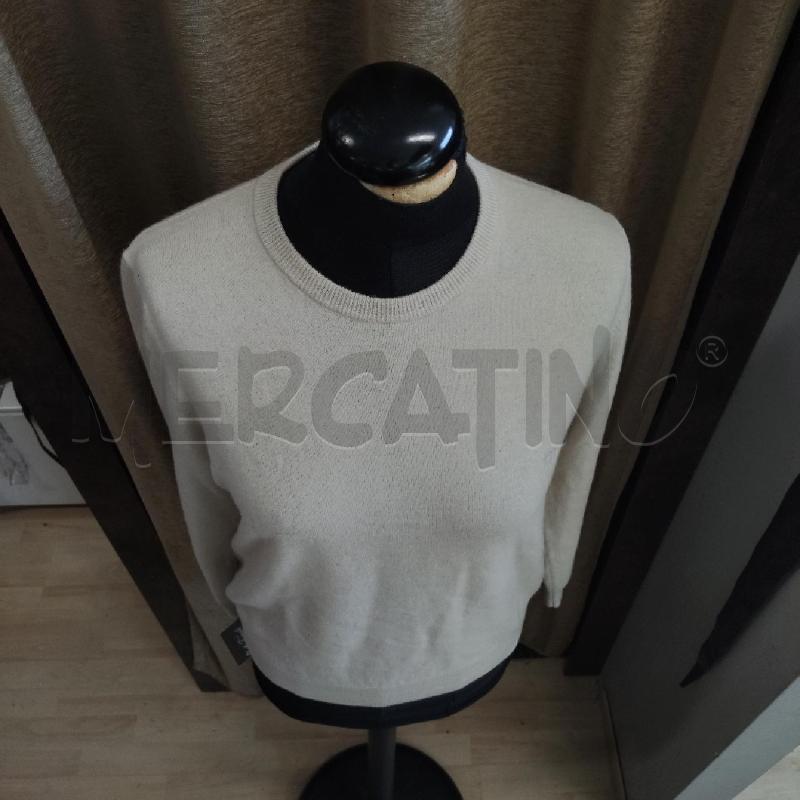 MAGLIONE UOMO HENRY COTTON BEIGE  | Mercatino dell'Usato Domodossola 2