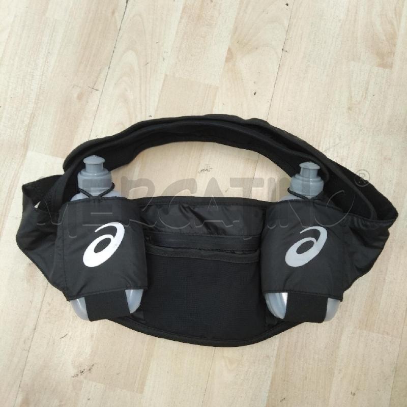 MARSUPIO SPORT NERO DOPPIA BORRACCIA ASICS | Mercatino dell'Usato Domodossola 2