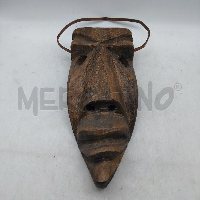 MASCHERA LEGNO DA APPENDERE  | Mercatino dell'Usato Domodossola 1