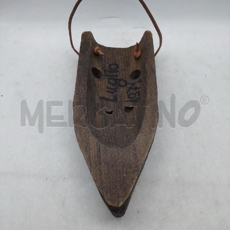 MASCHERA LEGNO DA APPENDERE  | Mercatino dell'Usato Domodossola 2