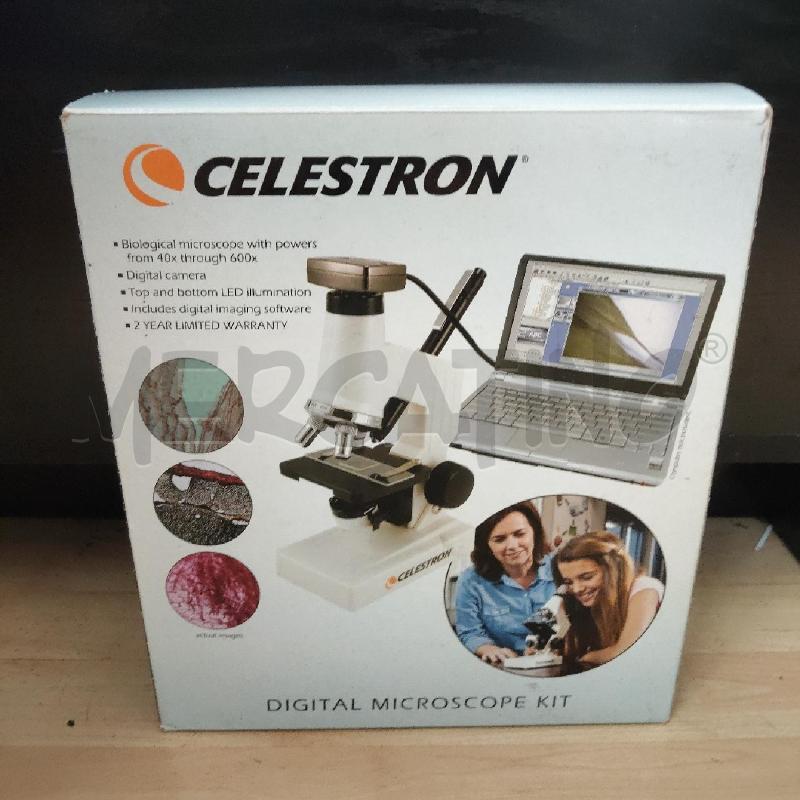 MICROSCOPIO DIGITAL MICROSCOPE KIT CELESTRON | Mercatino dell'Usato Domodossola 1