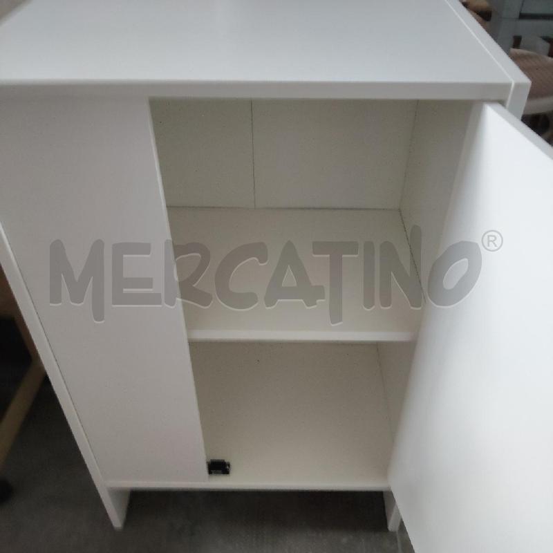 MOBILETTO BIANCO 2 ANTE 2 RIPIANI | Mercatino dell'Usato Domodossola 2
