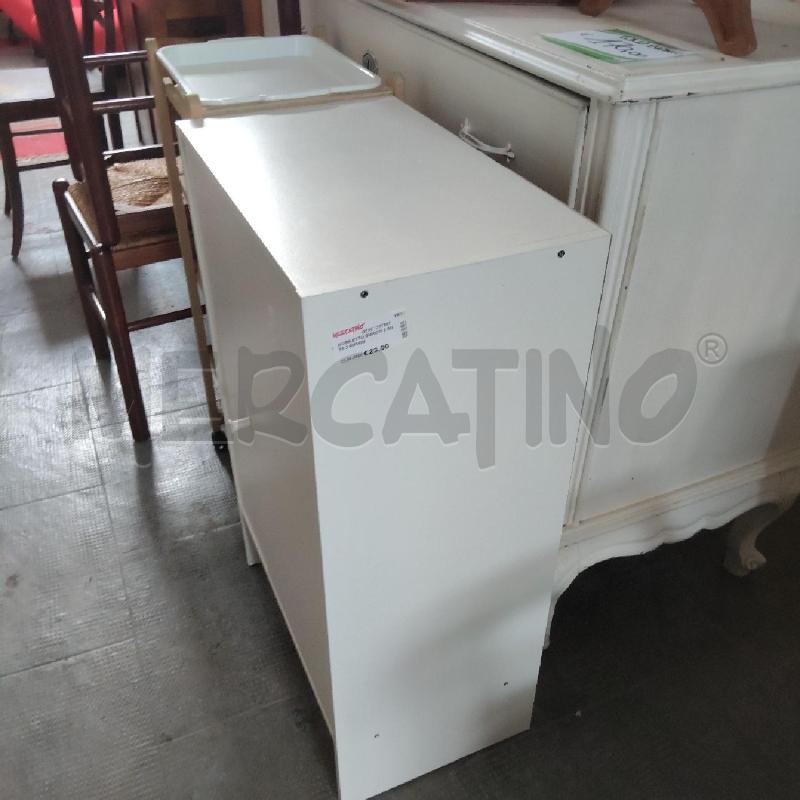 MOBILETTO BIANCO 2 ANTE 2 RIPIANI | Mercatino dell'Usato Domodossola 3
