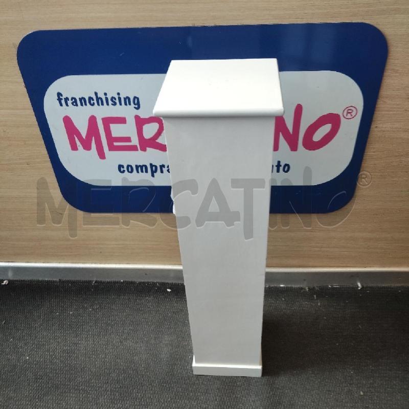 MOBILETTO BIANCO COLONNA 4 CESTINI UN CASSETTO | Mercatino dell'Usato Domodossola 2
