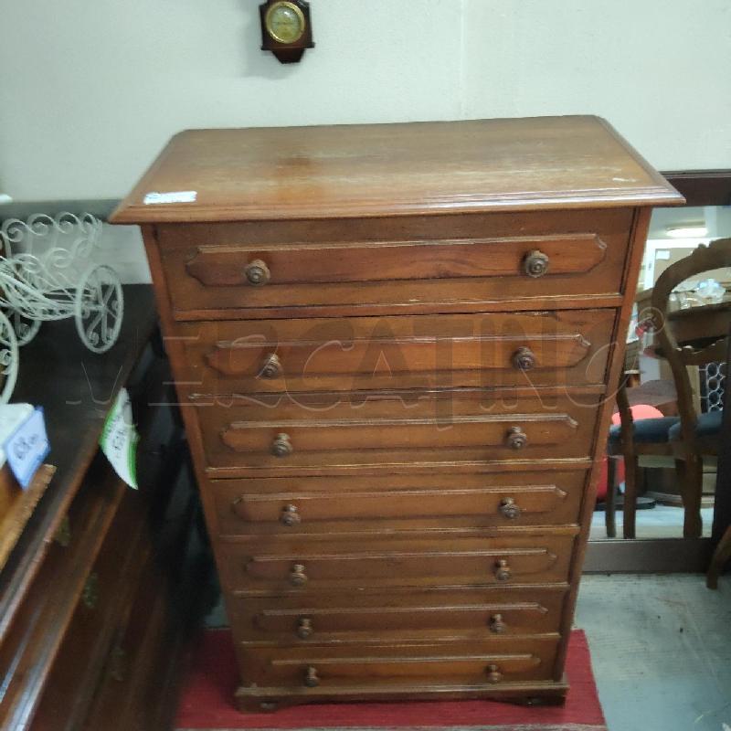 MOBILETTO CASSETTIERA SETTIMANALE LEGNO  | Mercatino dell'Usato Domodossola 2