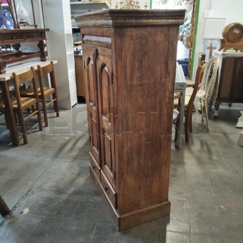 MOBILETTO LEGNO 2 ANTE 2 CASSETTI ARTE POVERA  | Mercatino dell'Usato Domodossola 2