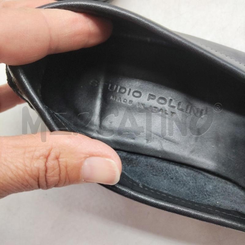 MOCASSINI PELLE UOMO POLLINI 42  | Mercatino dell'Usato Domodossola 4