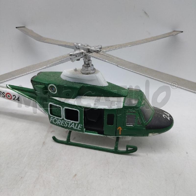 MODELLINO ELICOTTERO VERDE FORESTALE  | Mercatino dell'Usato Domodossola 3