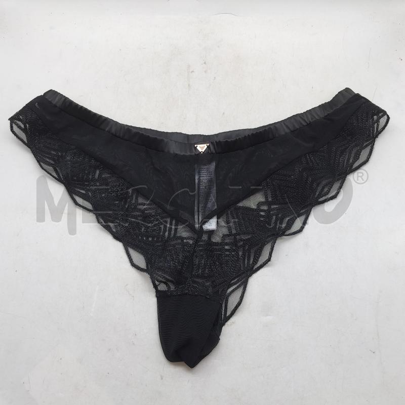 MUTANDA DONNA PIZZO NERO EMPORIO ARMANI | Mercatino dell'Usato Domodossola 1
