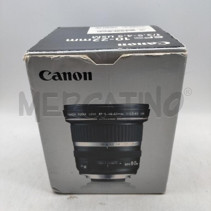 OBIETTIVO CANON EFS 10-22MM  | Mercatino dell'Usato Domodossola 1