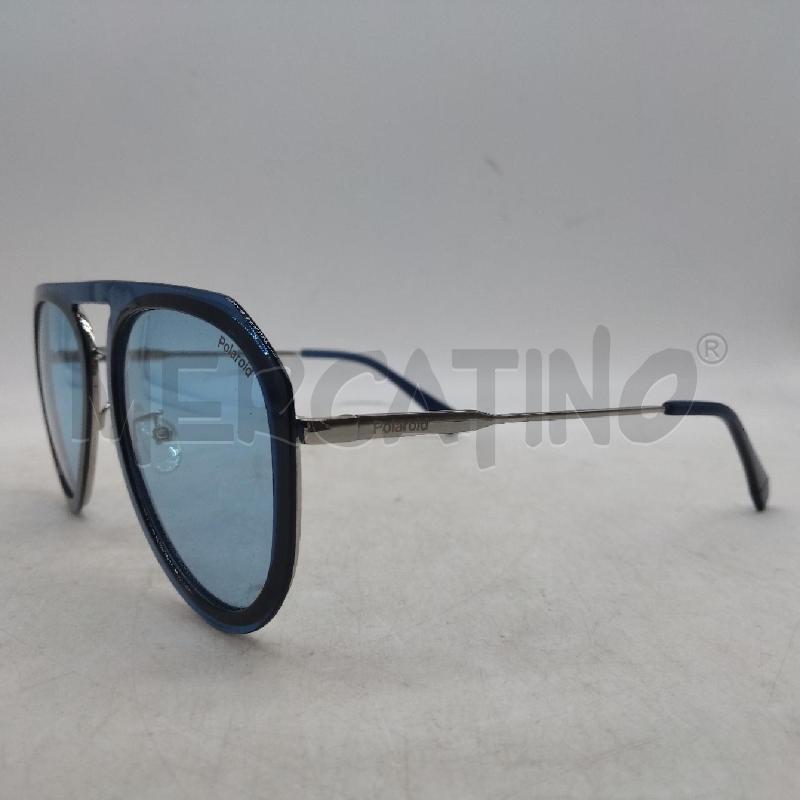 OCCHIALI SOLE POLAROID MONTATURA BLU  | Mercatino dell'Usato Domodossola 3