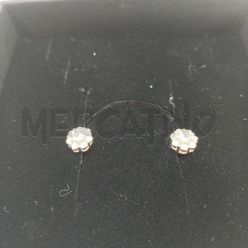 ORECCHINI A FIORE BRILLANTINI | Mercatino dell'Usato Domodossola 2