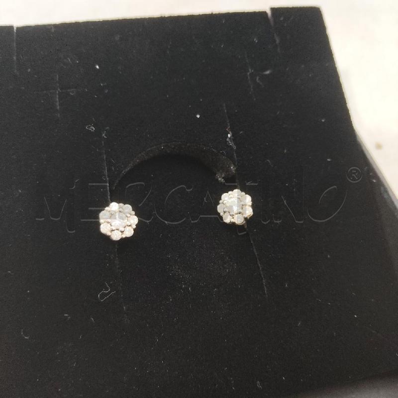ORECCHINI A FIORE BRILLANTINI | Mercatino dell'Usato Domodossola 3