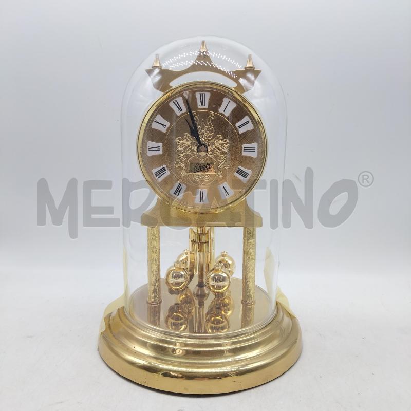 OROLOGIO A TAVOLO CON CUPOLA VETRO SCHATZ | Mercatino dell'Usato Domodossola 1
